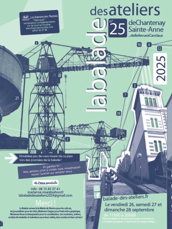 LA BALADE DES ATELIERS 25ème édition - Nantes