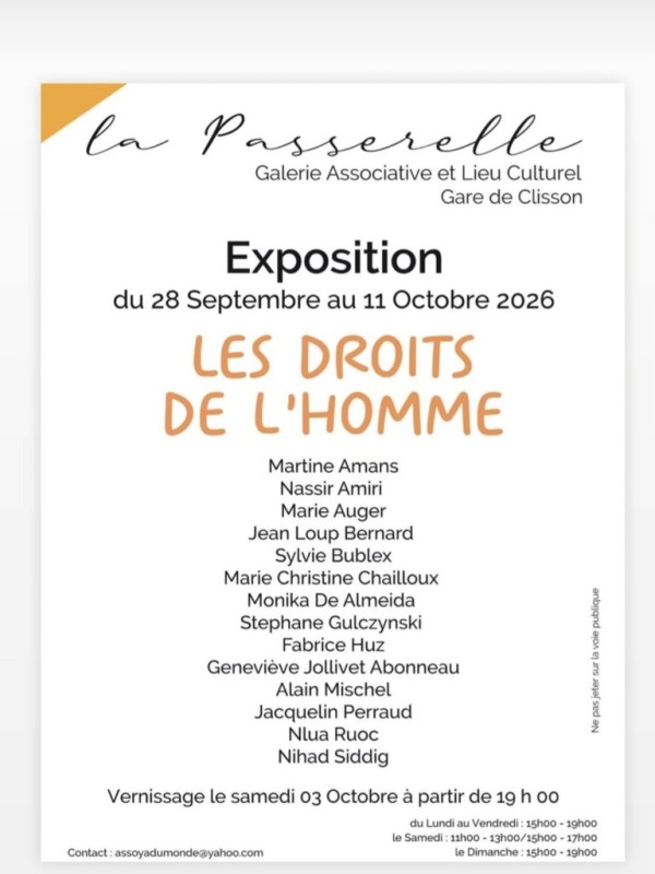 Galerie la Passerelle à Clisson